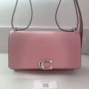 Coach Bandit Pink Leather Shoulder/Crossbody Bag